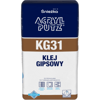 Клей гіпсовий клей Sniezka ACRYL-PUTZ KG31 20 кг