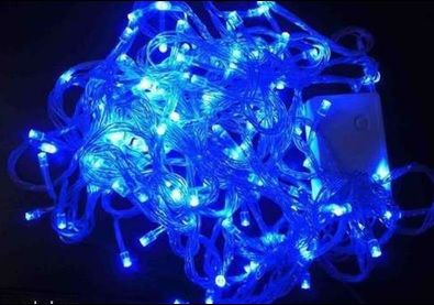 Електрогірлянда на 100 LED синій, (RV-2 В)