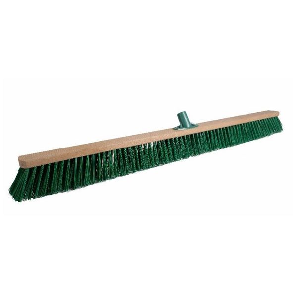 Щітка для вулиці Golwood 100 см РЕТ зелений дерев'яна основа з пластмасовим кріпленням (G1000/1.2.2)