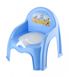 Горщик-стілець Elif Plastic дитячий Bebem 33х31х34 см блакитний, (U313)
