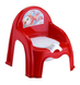 Горщик-стілець Elif Plastic дитячий Bebem 33х31х34 см червоний, (U313)
