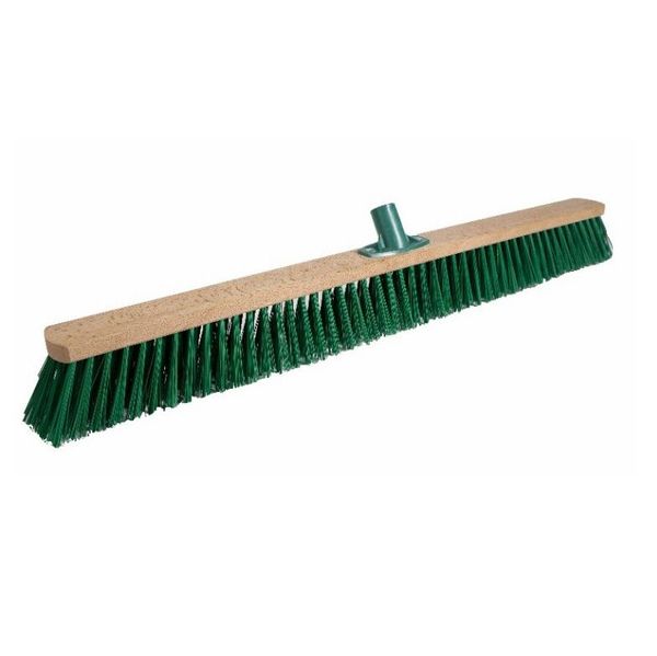 Щітка для вулиці Golwood 80 см РЕТ зелений дерев'яна основа з пластмасовим кріпленням (G800/1.2.2)
