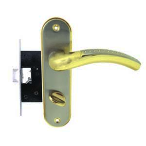 Ручка дверна FZB BK-71106 50мм б/ключа SN/СP сатин/хром, (15-01-002)