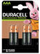Акумулятор Duracell HR03 (AAA) 900 mAh міні пальчик уп. 4 шт., (6486619)