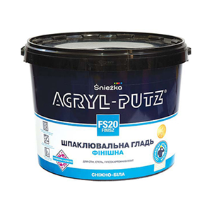 Шпаклевка акриловая Sniezka ACRYL-PUTZ FS20 финиш, 1.5 кг