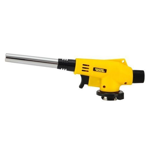 Горелка для газового баллона Mastertool Луч пьезоподжиг &Oslash;14 мм/1300&deg;С, удлиненное сопло, (44-5036)