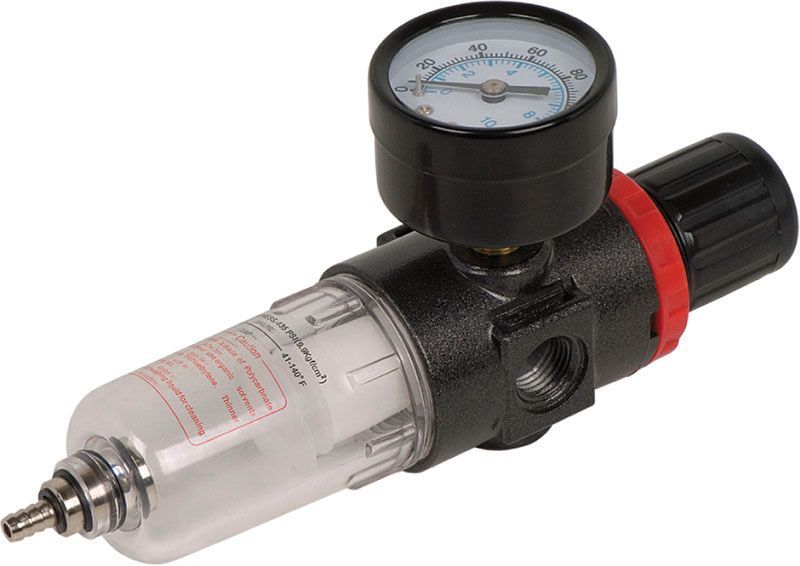 Фильтр с редуктором и манометром Miol 1/4", (81-392)