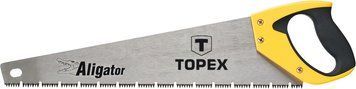 Ножівка по дереву ТМ Топекс Aligator 400 мм 7TPI 1/10/1
