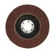Круг лепестковый шлифовальный торцевой, 125 мм, P80 выпуклый профиль, (F-40-533)