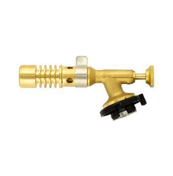 Горелка для газового баллона Mastertool Гелиос &Oslash;22 мм, 1300&deg;С, латунь, (44-5044)