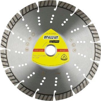Диск алмазний ТМ Клінгспор сегмен DT 612 UT 230*2,6*22,23 15 сегменти 42*2,6*12
