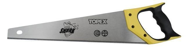 Ножовка по дереву Topex Shark 400 мм 7TPI, (10A440)