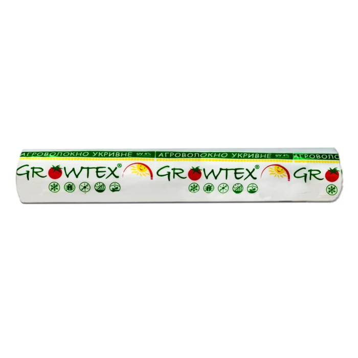 Агроволокно GrowTex 23 г/м2, 3.2х100 м, білий рулон, (1101044)