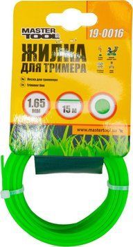Леска для триммеров круг Mastertool 1.65 мм х 15 м, (19-0016)