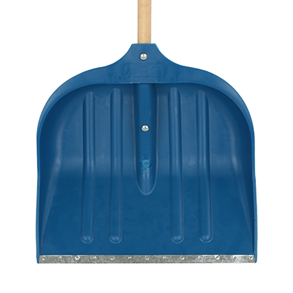 Лопата снігоприбиральна пластмасова в зборі АВС 500x490 мм, синій