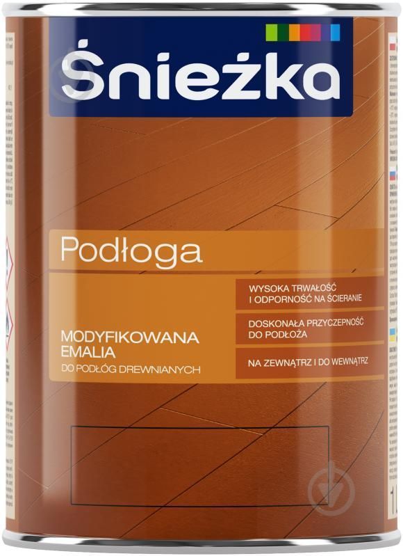Емаль підлогова ТМ Снєжка Р 02 середній горіх гл.2,5 л 1/8/1