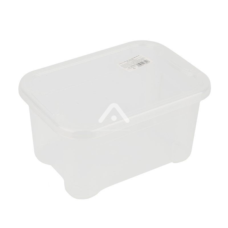 Емкость бытовая с крышкой цвет микс KrionPlus 265х185х137 мм, (65227)