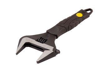 Ключ разводной Mastertool 200 мм 0-38 мм с обрезиненной ручкой Cr-V (76-0322)