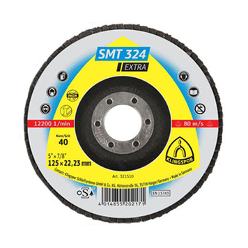 Диск шліфувальний пелюстковий 125х22.23 P40 SMT 324, (321510)