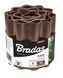 Бордюр волнистый BRADAS 9м x 15 см, коричневый (OBFB 0915)