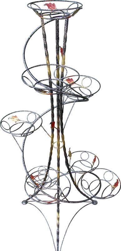 Подставка под вазоны (на 8 горшков) Башня