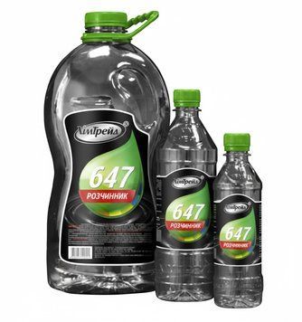 Розчинник ТМ ХімТрейд 647 0,4л*325гр 1/20/1