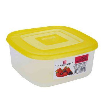 Контейнер для пищевых продуктов 0.5 л квадратный