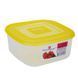 Контейнер для пищевых продуктов 0.5 л квадратный