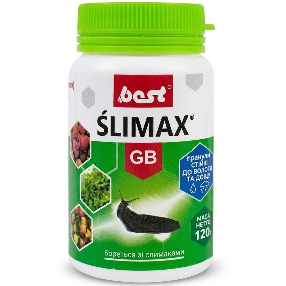Засіб від слимаків Slimax банка 120гр. 1/90/1