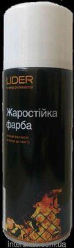 Эмаль аэрозольная жаростойкая Lider 400 мл, белая, (1043)