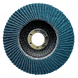 Круг шлифовальный лепестковый цикронат алюм. Profi Novoabrasive Т29 125х22.23 P120, (NPZR120125)