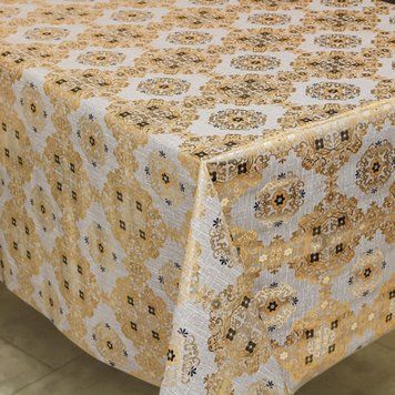 Клейонка на тканій основі ПВХ Gold Soft touch 1,40х20 м 5616 AB 1/1