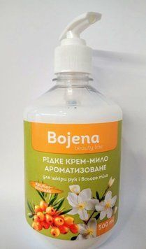 Рідке крем-мило ТМ Донат Bojena жасмин-обліпиха 500 мл дозатор 1/10/1