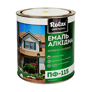 Эмаль алкидная универсальная Rolax ПФ-115 изумрудная 2.8 кг.