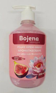 Рідке крем-мило ТМ Донат Bojena лотос-інжир 500 мл дозатор 1/10/1