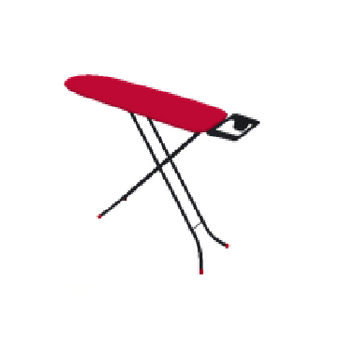 Дошка для прасування ТМ ЄвроГолд Black Jack металева сітка 110х30см 1/72/1
