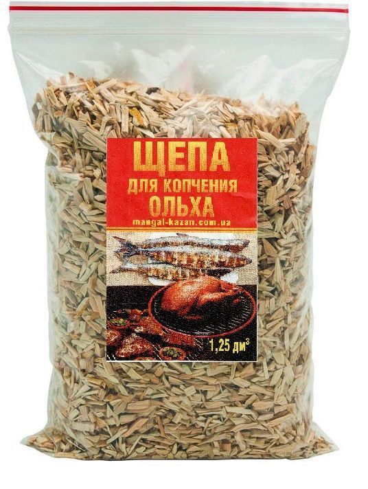 Щепки для копчения (ольха) Украина