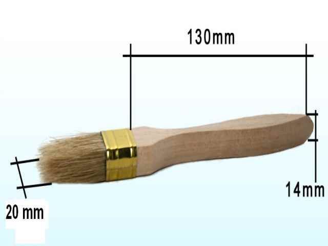 Кисть флейцевая 14х20 мм