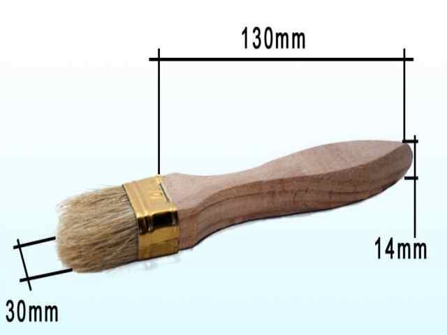 Кисть флейцевая 14х30 мм