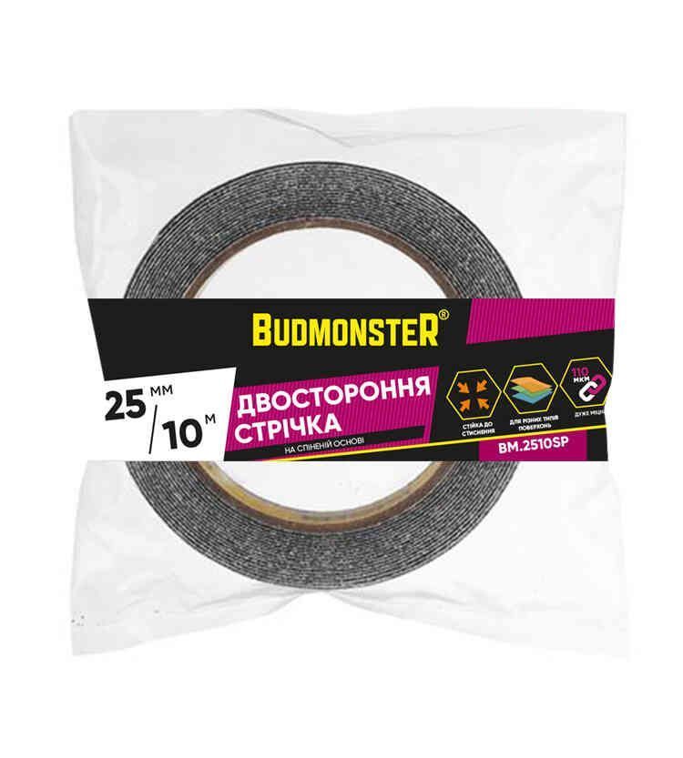Лента двусторонняя вспененная BudMonster 12 мм х 5 м, (BM.125SP)