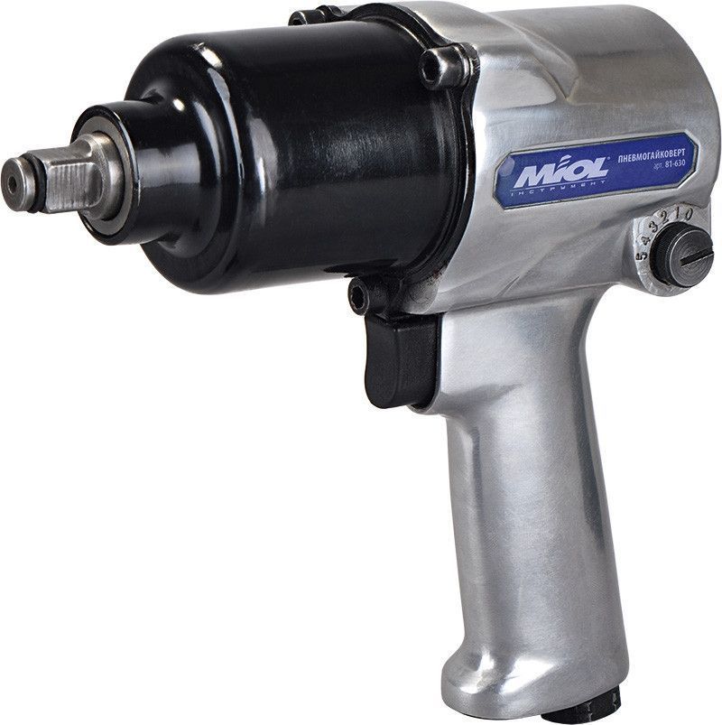 Гайковерт ТМ Міол пневматичний 1/2" 569N/m 7000об/хв 1/5/1