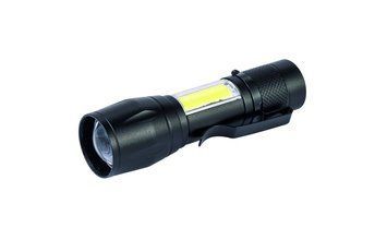 Фонарь с регулировкой фокуса Mastertool WERTVOLL 3 режима LED/COB LED Li-ion 800 mAh/t 8000 K/300 lum AL 91х26 мм (RX-8003)