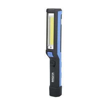 Ліхтар ТМ Brevia LED Pen Light 2W COB+1W LED 150lm, 900mAh, microUSB, блістер