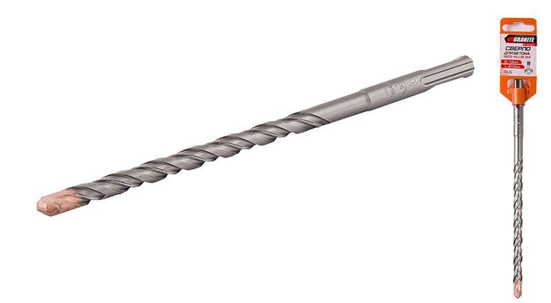 Свердло ТМ Граніт по бетону SDS-PLUS S-4 10-210мм 1/20/1