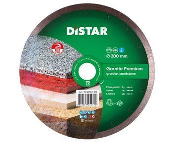 Диск алмазний ТМ Дістар суцільний Granite Premium 7D 200*1,5*25,4 1/1/1