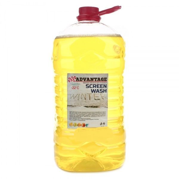 Омивач скла ТМ Advantage лимон -22&deg;С 4,0л 1/4/1