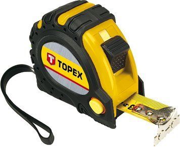 Рулетка Topex Magnetik стальная лента 10 м, 32 мм, (27C340)