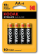 Батарейка Kodak LR06 XTRALIFE пальчик блистер 4 шт, (30075)