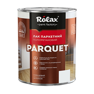 Лак паркетный полиуретановый Rolax PARQUET 2.5 л