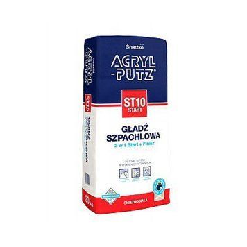 Шпаклевка акриловая Sniezka ACRYL-PUTZ ST10 2 в 1 старт+финиш, 20 кг